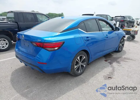 2021 Nissan Sentra Sv Xtronic Cvt z USA, uszkodzony, nr VIN 3N1AB8CV5MY268271